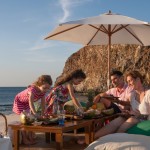 Enjoy family time on a private island